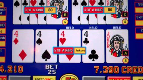 odds of 5 of a kind joker poker
